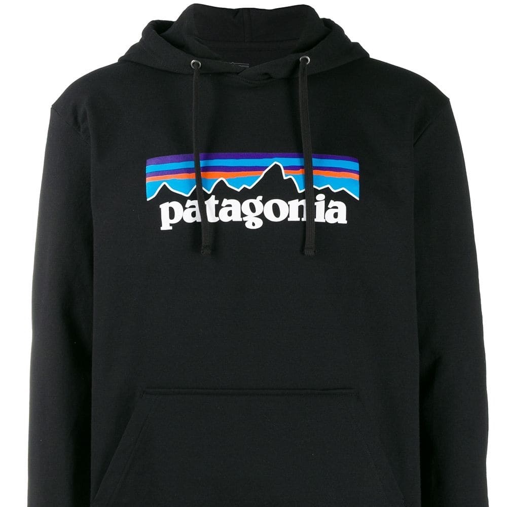 New black Patagonia oversized hoodie